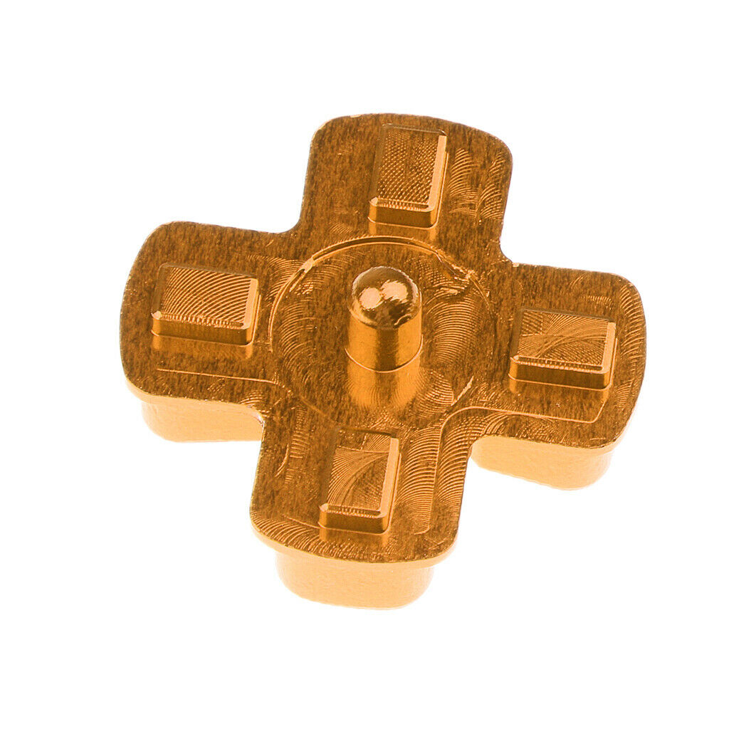 Metal Bullet Buttons Thumbsticks Thumb Grip and Chrome D-pad ABXY Buttons