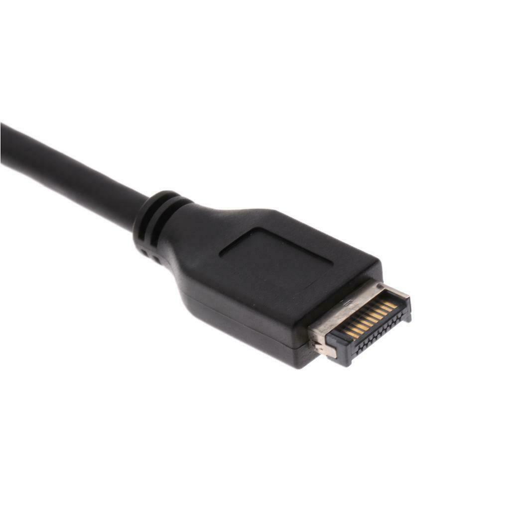 USB 3.1 Front Panel Header to USB 3.0 20Pin Header Extension Cable Durable 20CM