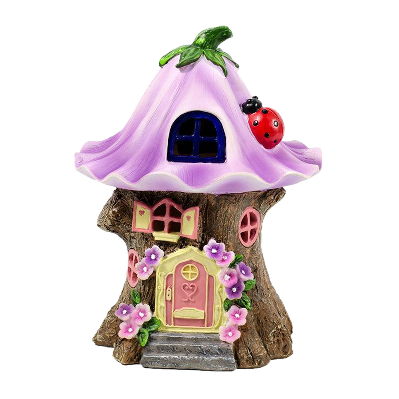 Fairy House Solar Outdoor Garden Light Patio Lawn Walkway Decor Style B