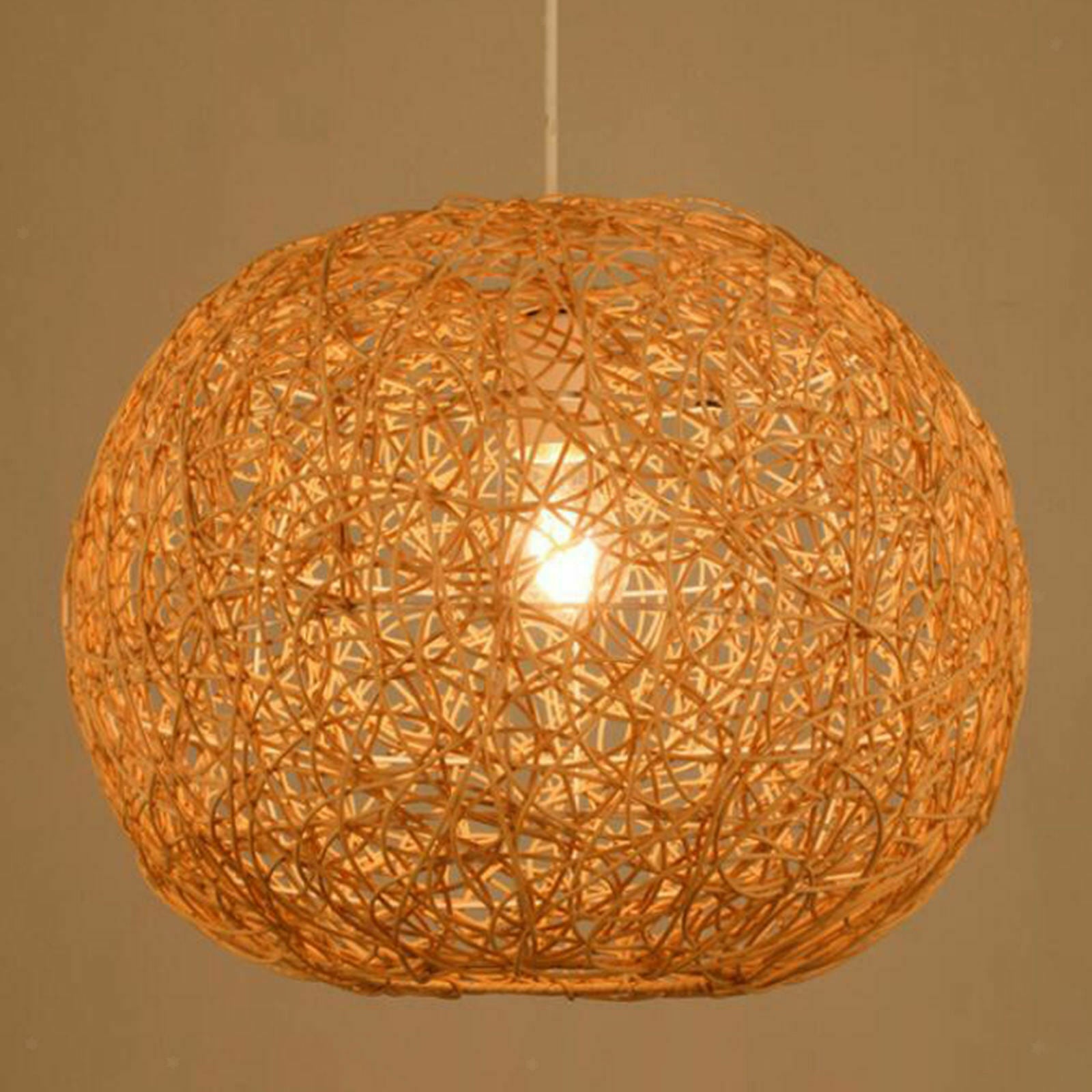 Pendant Light Unique Natural Hanging Lamp Dining Room Lighting Fixtures