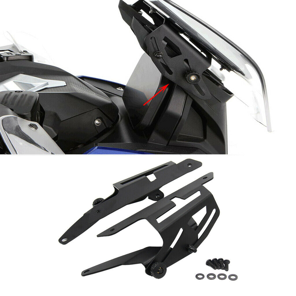 2PCS Adjustable CNC Windshield Bracket Motorcycle Supplies for BMW C400X