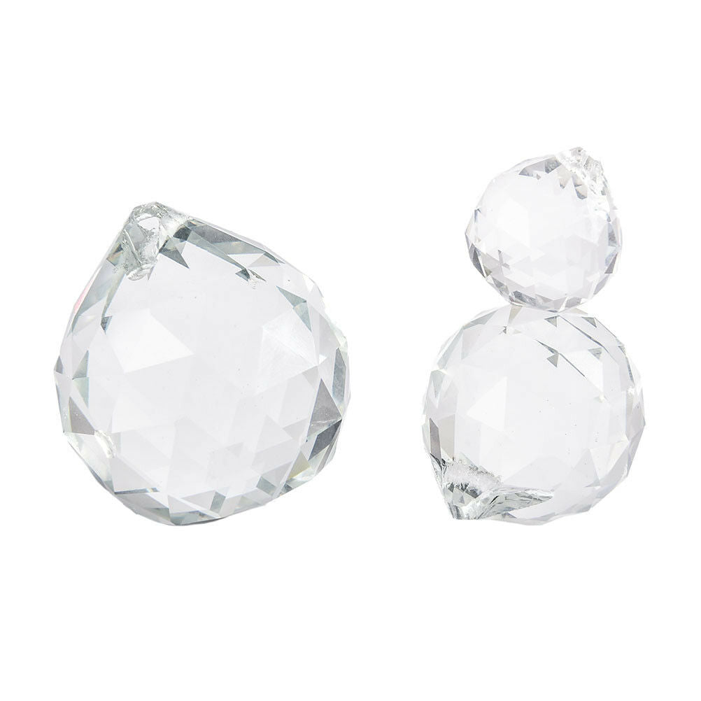1x 20mm Glass Crystal Ball Prism Chandelier Hanging Pendant Lighting Ball .l8