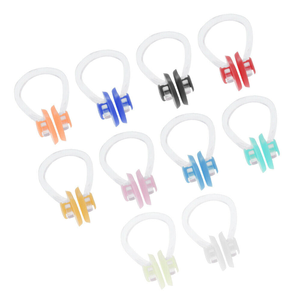 Premium Swimming Snorkel Lap Swim Mouthpiece Breathing Tube Nose Plug Gear