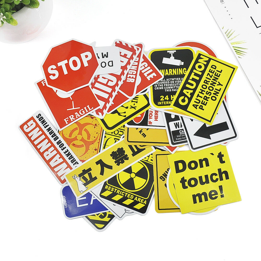 Wholesale 50pcs Authentic Red And Black Stickers Snowboard Luggage Car Laptop US