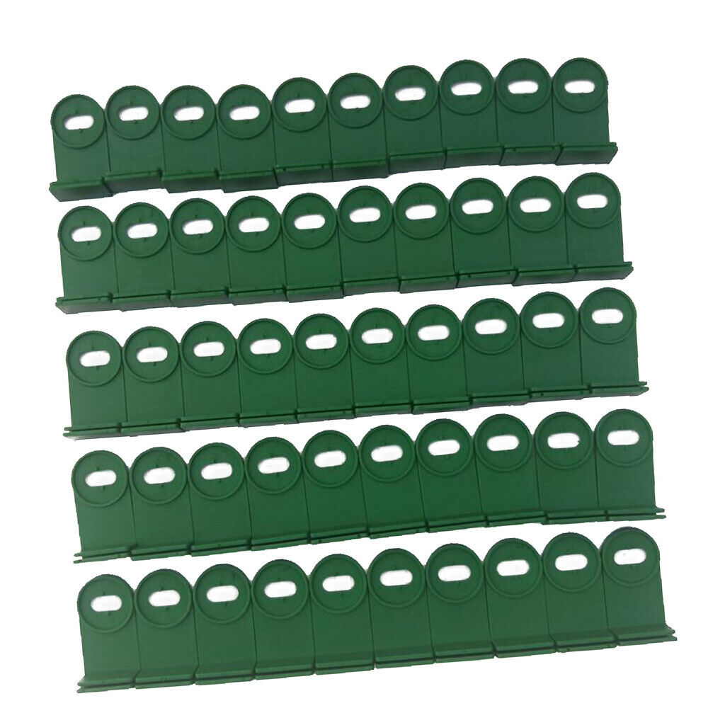 50pcs Practical Super Corner Extender Clips for Garden Greenhouse Shading