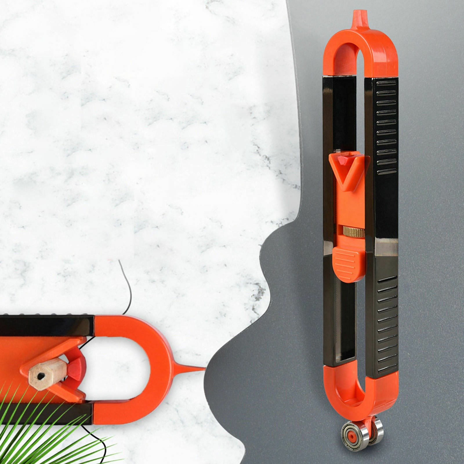 Contour Gauge Copy Tool Outline Measuring Profile Gauge for Laminate Tiling