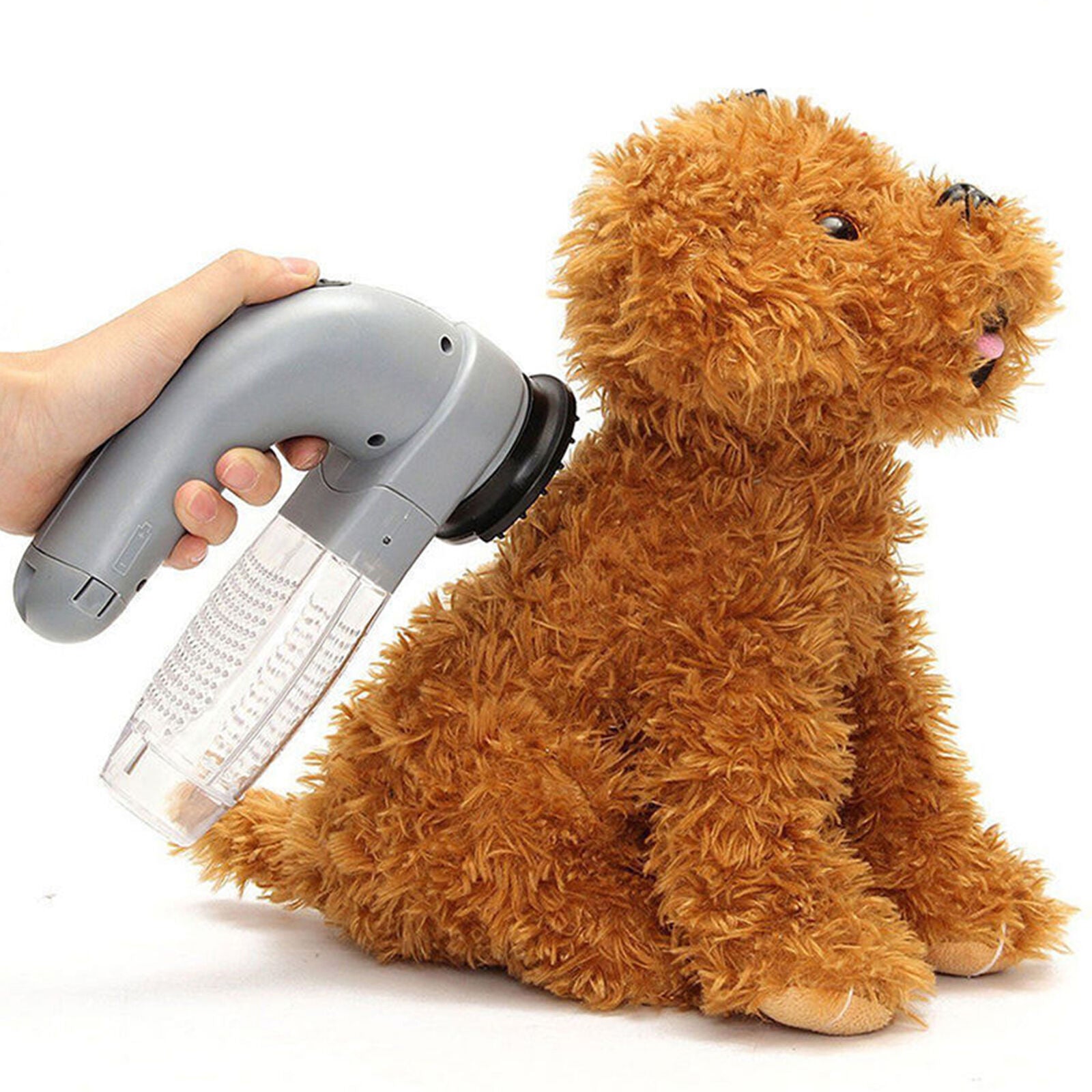 Cat Dog Pet Hair Remover Shedding Grooming Brush Comb Vacuum Cleaner Trimmer