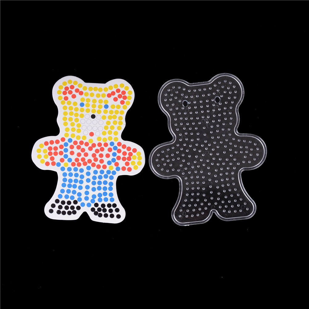 5pcs/set Mixed Patterns Puzzles For 5mm Hama Beads DIY Kids Craft Stencil TDEAU