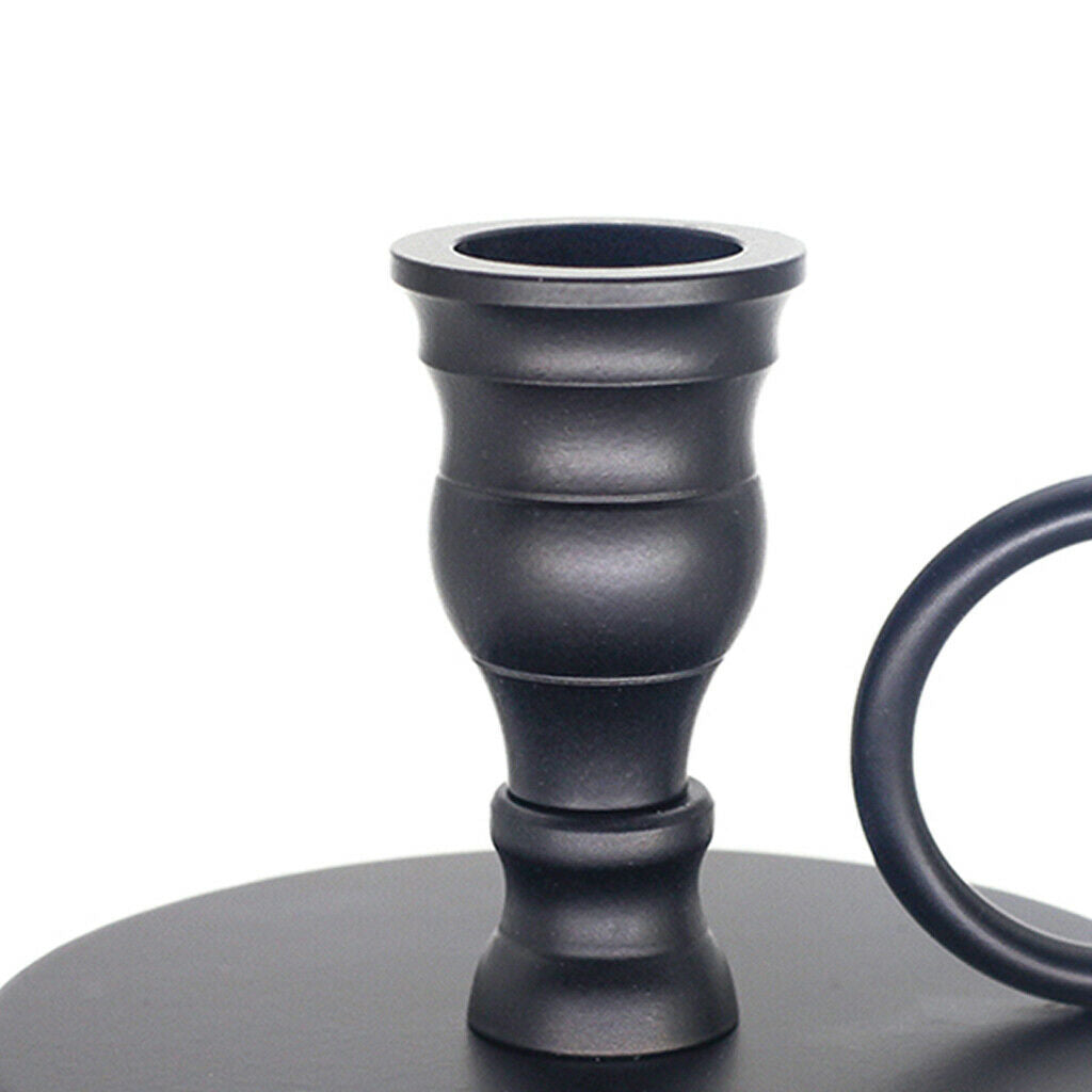 Simple Metal Taper Candle Holder Candlestick for Home Weddings Decor Gift