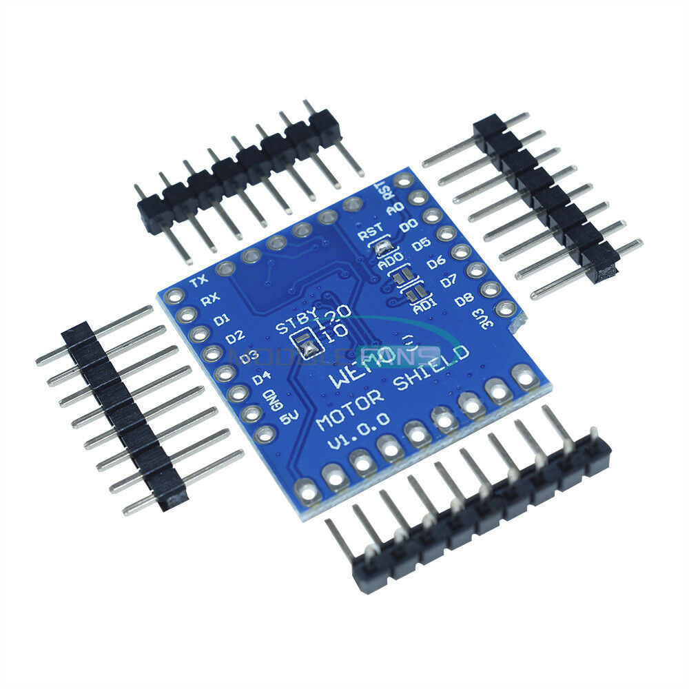Motor Shield For WeMos D1 mini I2C Dual Motor Driver TB6612FNG (1A) V1.0.0 M85