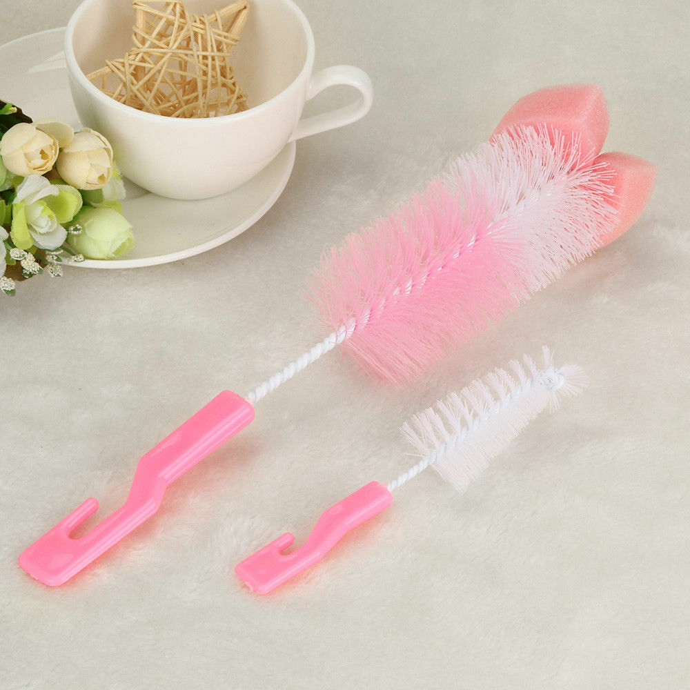 Baby Bottle Brush Cleaner Spout Cup Glass Teapot Washing Cleaning Tool Brush Hot