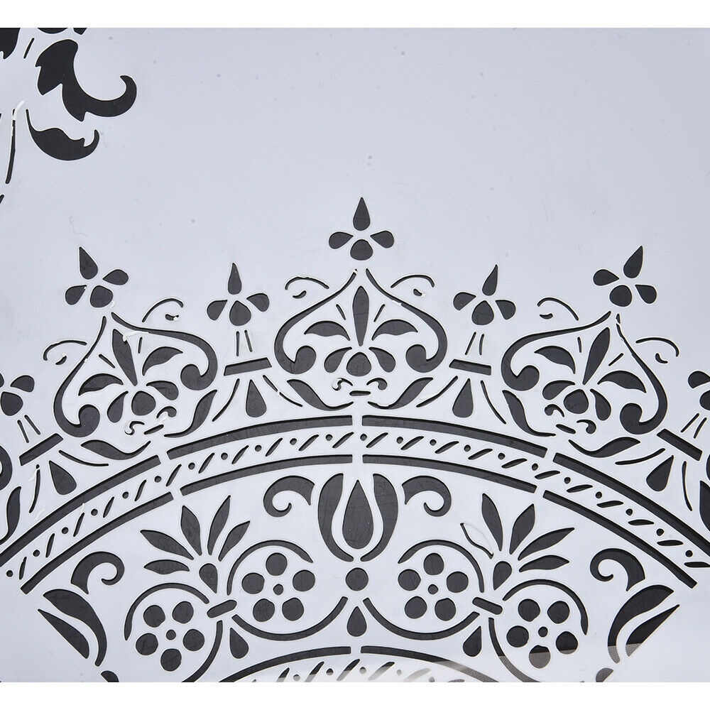 DIY Craft Layering Cake Stencils Template For Sugarcraft Tool Cookie Fondant