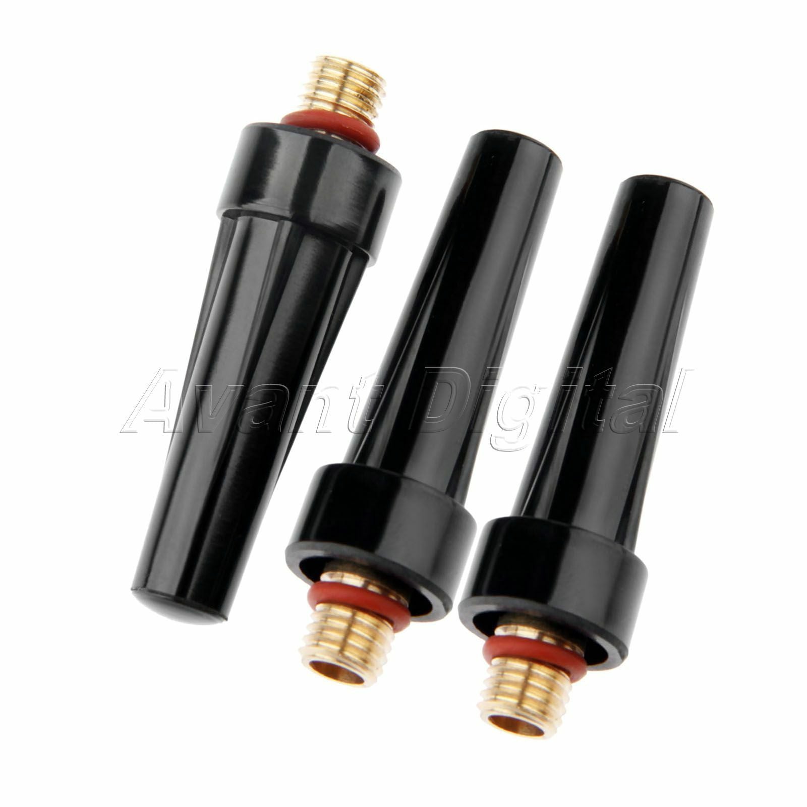 5pcs TIG Cuting Kit 41V35 Medium Back Cup for Tig Welding Torch WP-9 WP-20 WP-25