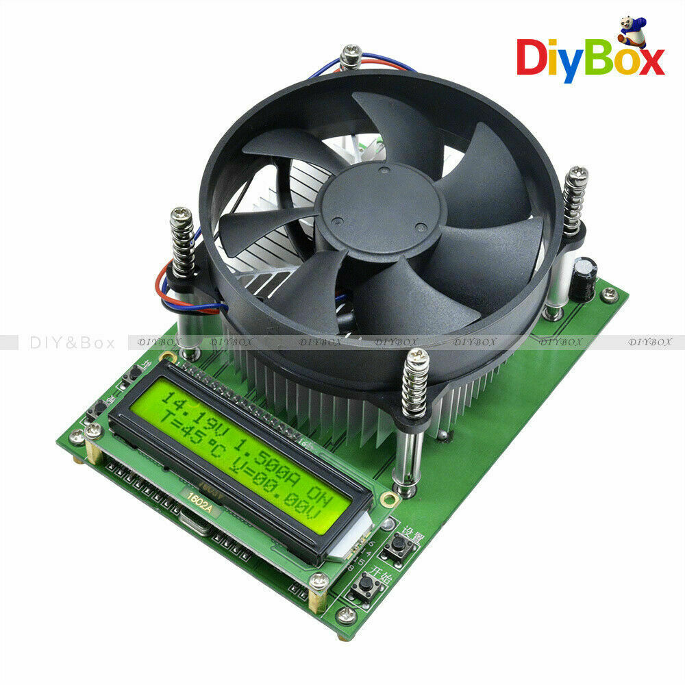 150W Constant Current Electronic Load 60V 10A Battery Discharge Capacity Tester