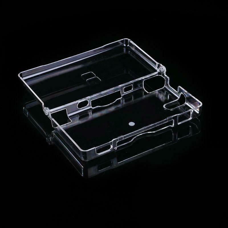 Crystal Case Clear Hard Skin Cover Housing Shell Protective for DSL NDS Lite