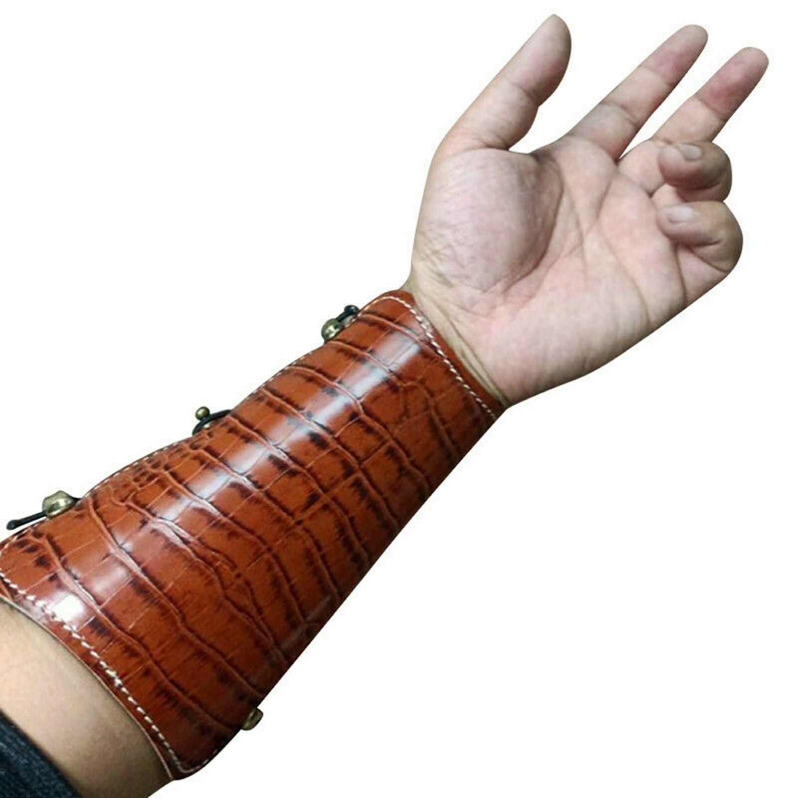 Archery Arm Guard Protector Gear Bracer Forearm Bow Shooting Target BW B5