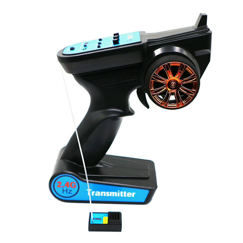 2.4GHz 3CH Radio Transmitter Receiver RC Remote Control Boat and Car Parts