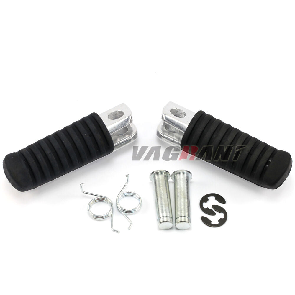 Rider Front Foot Pegs Adapters For KAWASAKI ZR-7/ZX-6R/ZX-9R/ZX-12R/ZRX 1200R