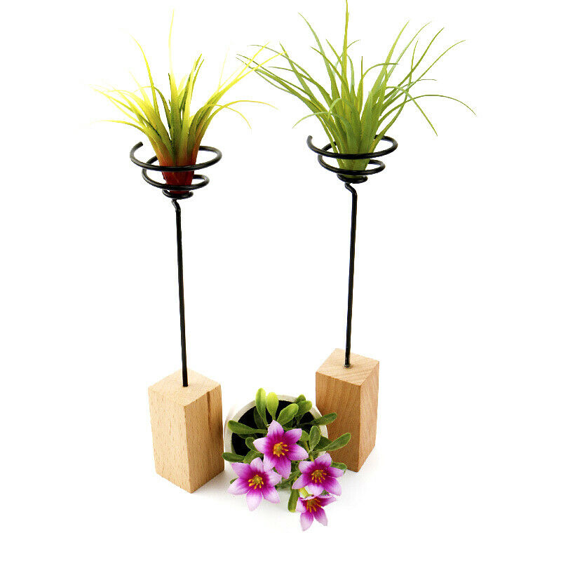 Metal Art Air Pineapple Base Plant Flower Pot Rack Decor Landscape Access.l8