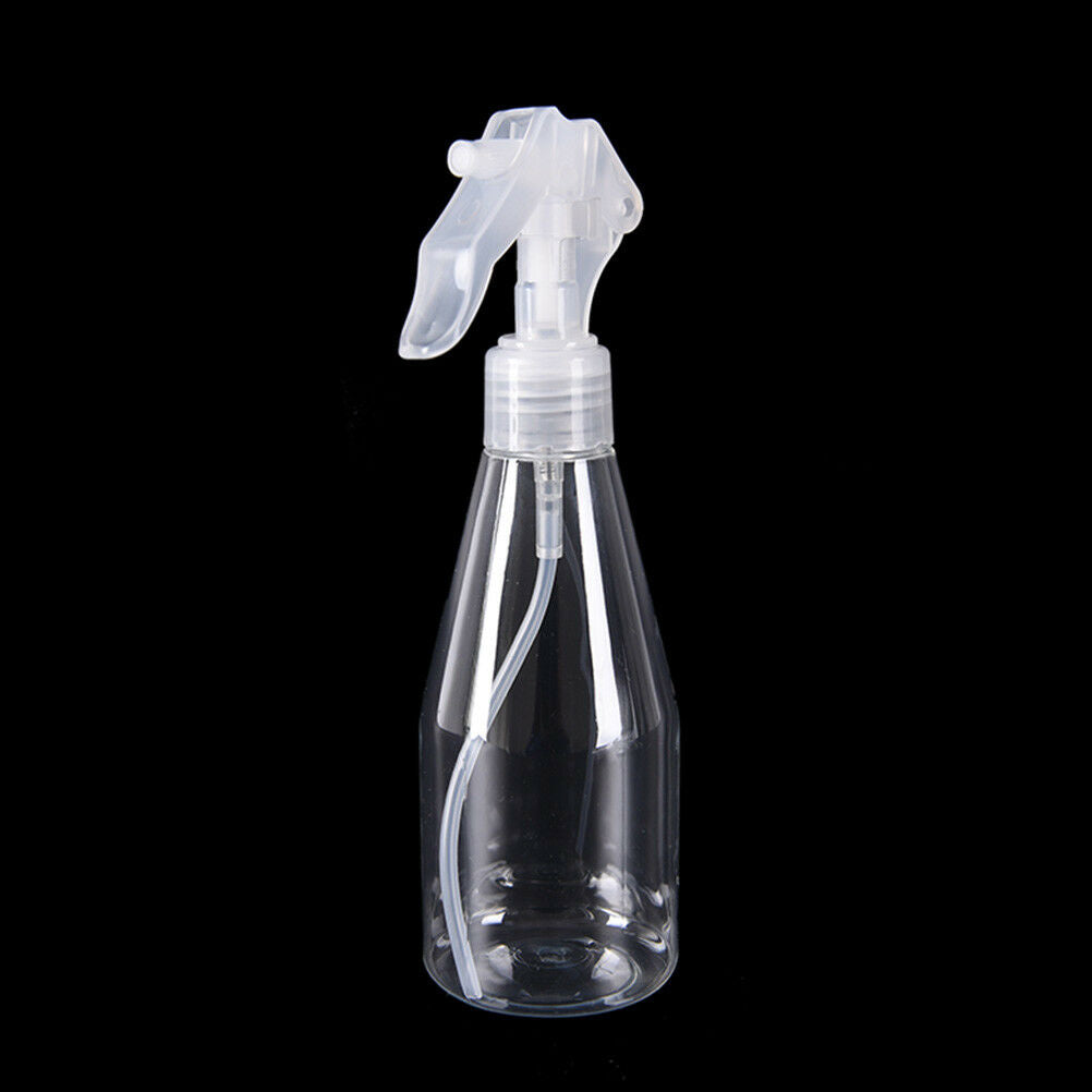 200 ml Clear Empty Hand Trigger Water Spray Plastic Bottle Cleaning Gard.l8