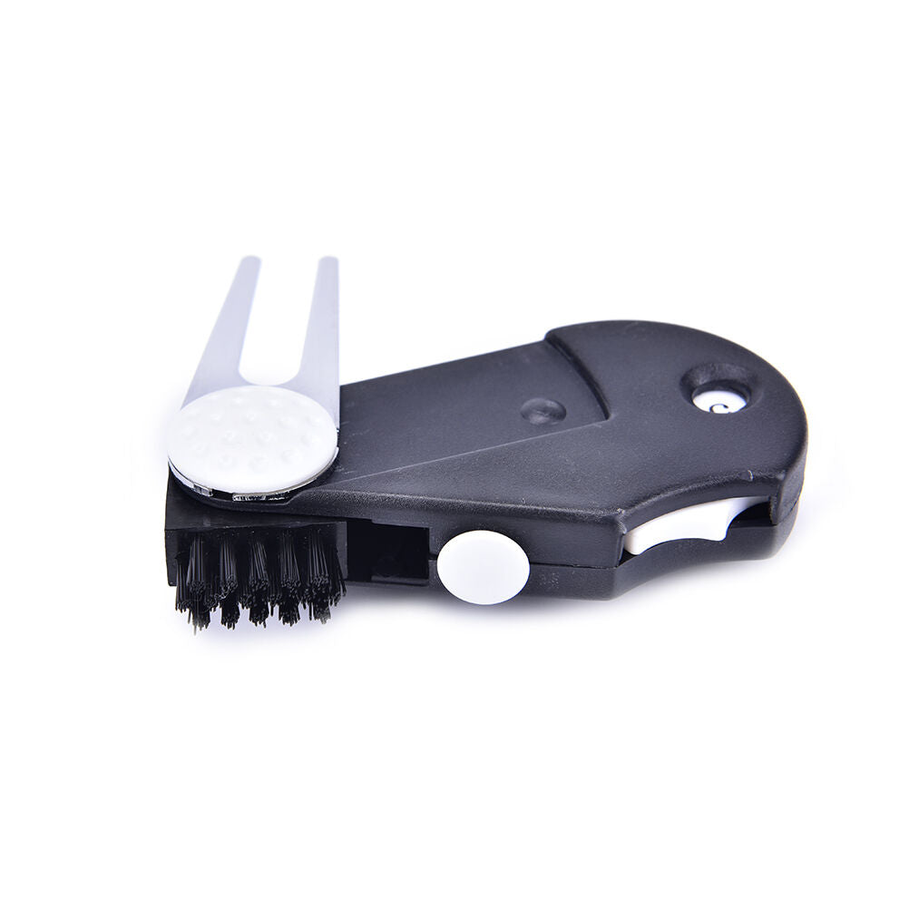 5-in-1 Golf Ball Marker Counter Cleaner Multi-functional Tool Kit Divot T.l8