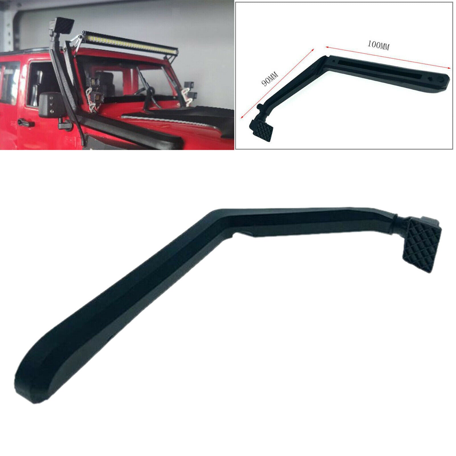 RC Plastic Safari Snorkel for Axial SCX10 II 90046 90047 Buggy DIY Accessory