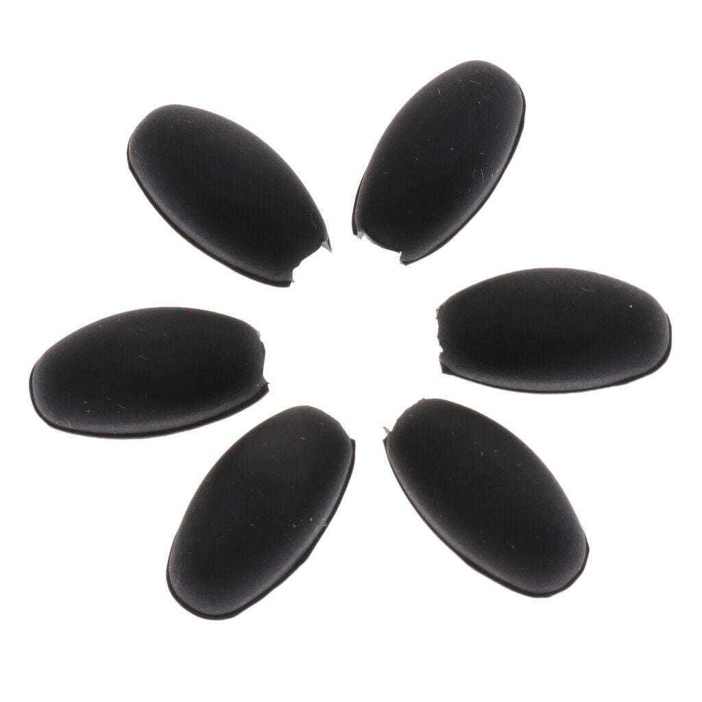 6pcs Saxophone Rubber Key Risers for Wind Woodwind Instrument Parts