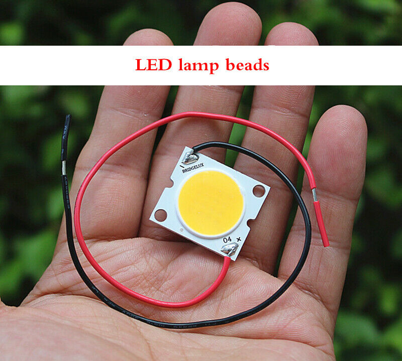 5pcs Super bright LED lamp beads 20W warm white 3500K with double wire