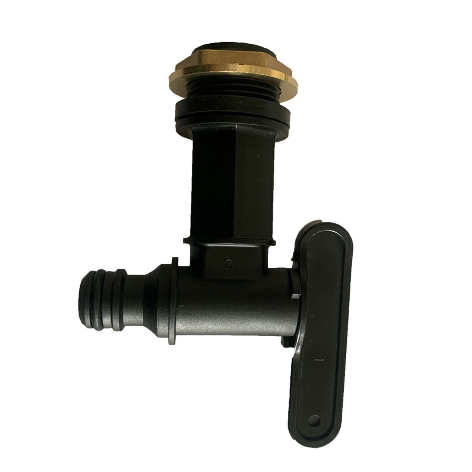 Plastic IBC Tote Tank Drain Adapter 3/4'' Thread Replacement Valve Fitting