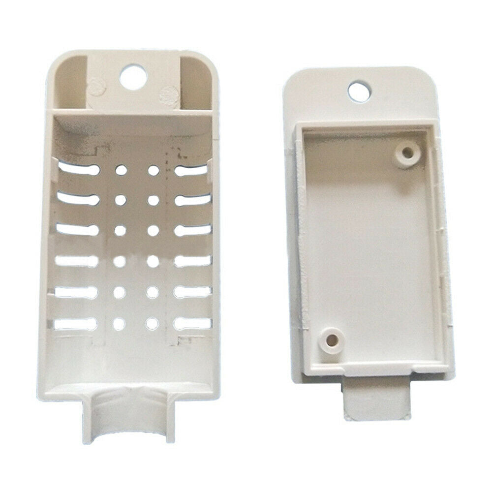 2Pcs Temperature Humidity Sensor Housing Plastic Junction Box Electrical Case