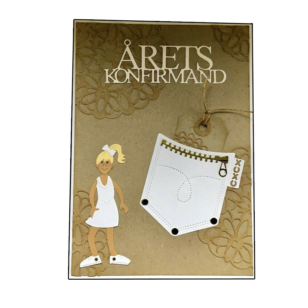 Pocket DIY Metal Cutting Die Stencil Scrapbooking Photo Stamp Album Craft Decor