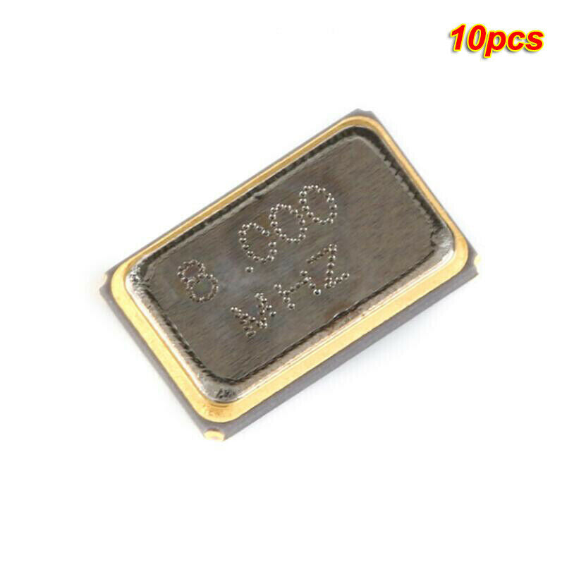 10pcs 5032 SMD 8MHz 20PF 5*3.2mm passive quartz resonator crystal oscillator