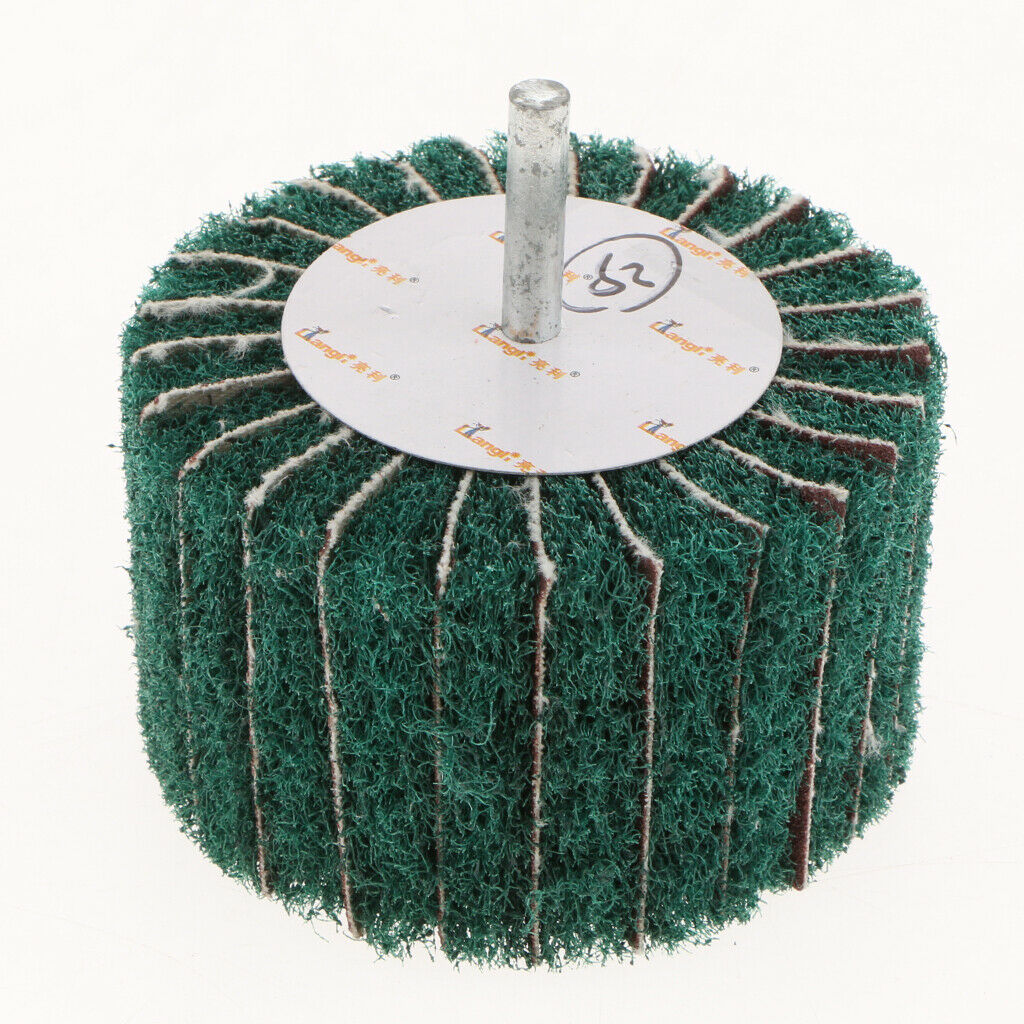 Fiber Abrasive Grinding Wheel Flap Sanding Disc 80Ã—50Ã—6mm with Grit Green
