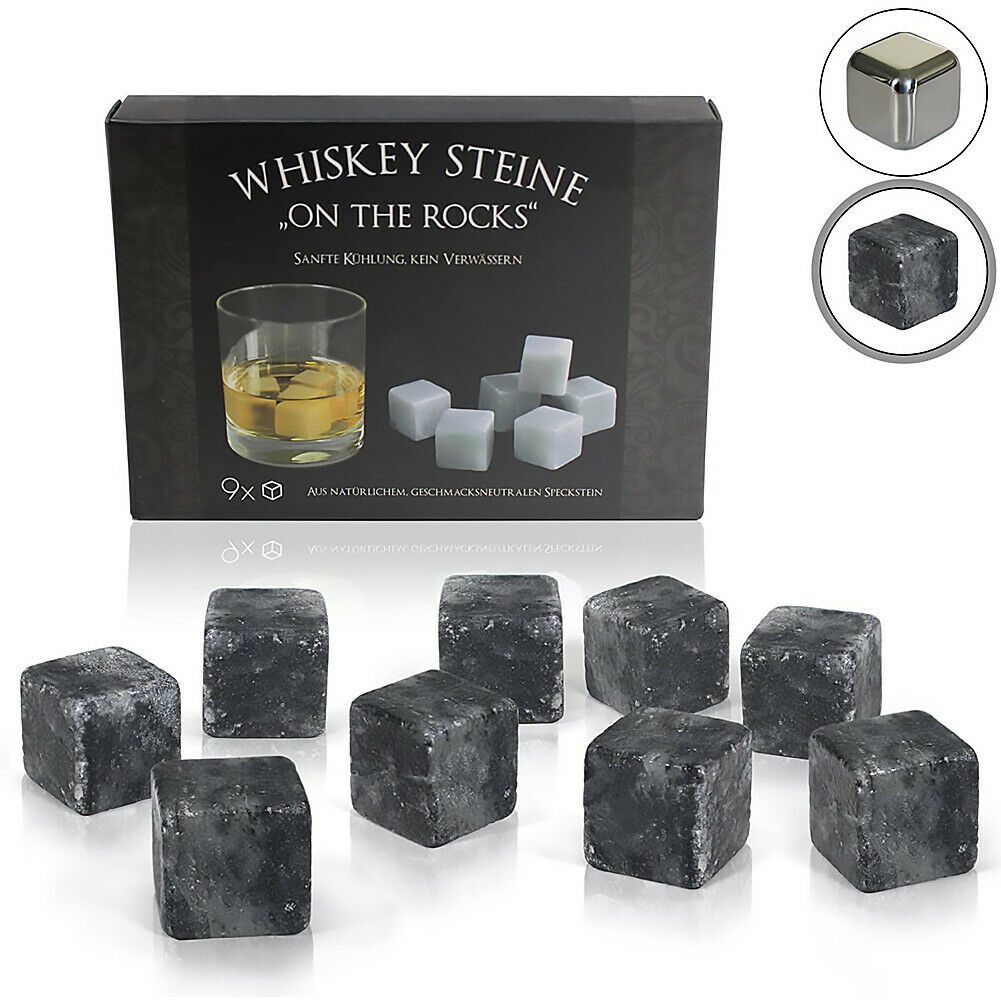 9pcs/box Whisky Stones Ice Cubes Drinks Cooler Rocks Ice Tartar Wine Stone @