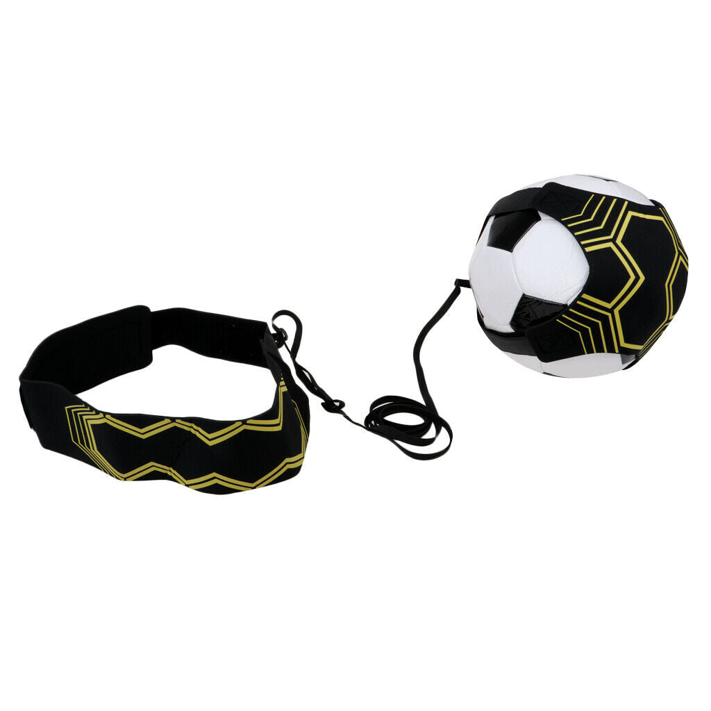 Football Trainer Control Skills Solo Soccer Practice Training Aid Equipment
