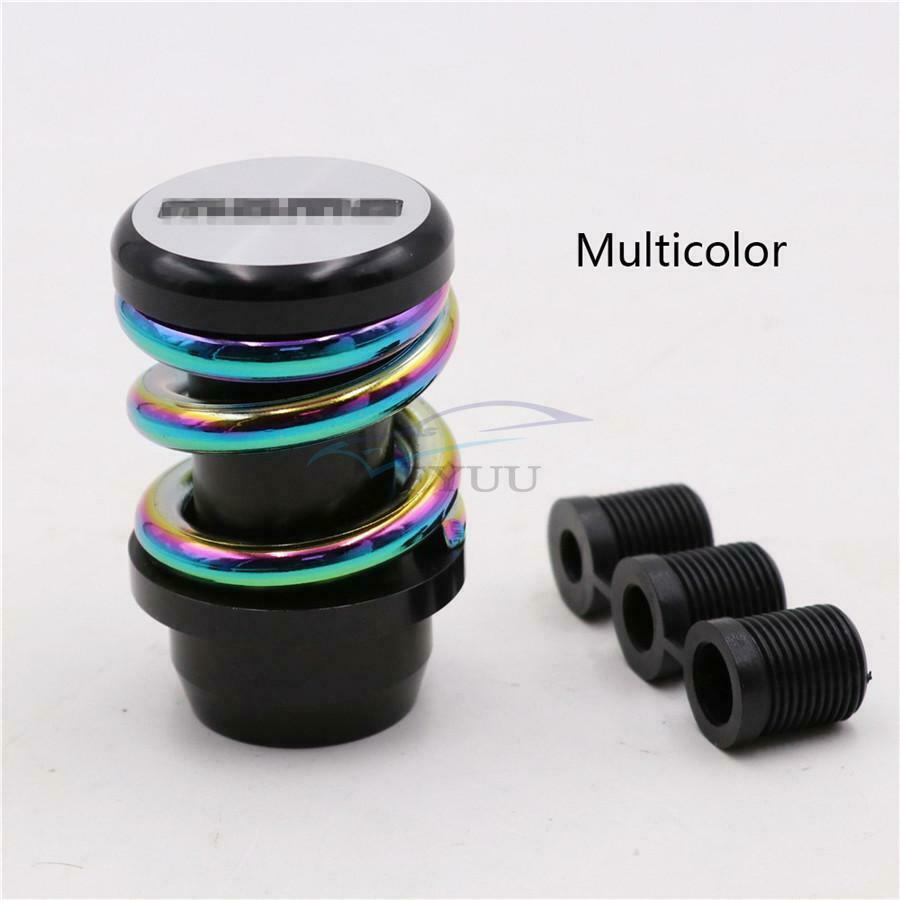1 Set 80mm Universal Car Gear Shift Knob Metal Shifter Lever Head Replacement