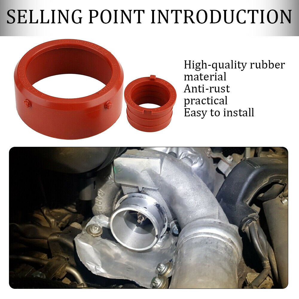 2Pc Engine Breather Turbo Intake Seal Kit Fit Mercedes OM642 Engines A6420940080