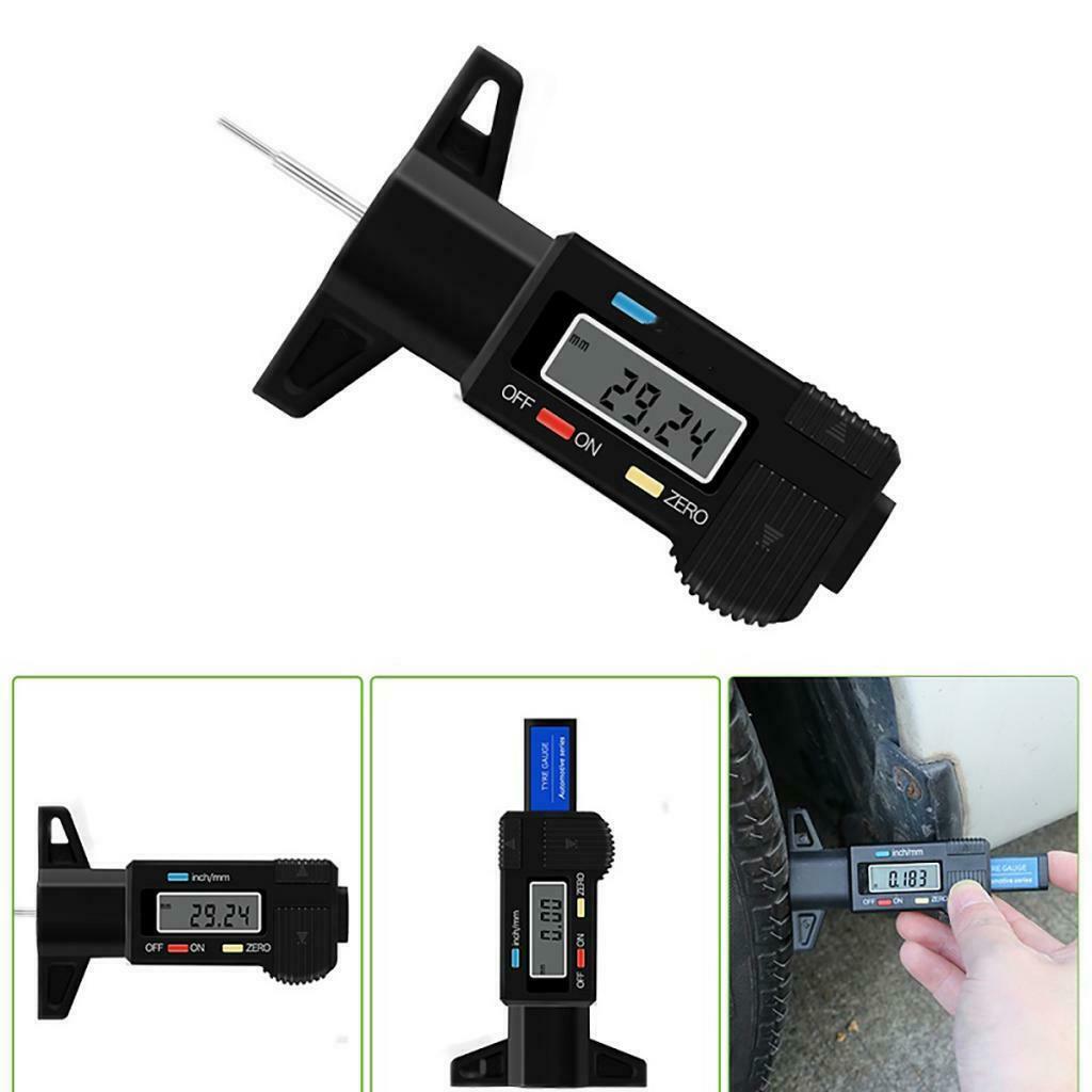 1x Trucks Digital Tyre Tire Tread Depth Gauge  Meter Test Monitoring System