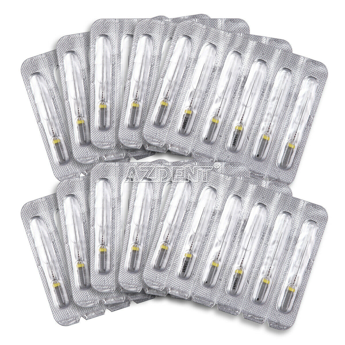 10 Kits Dental 8# Endodontic C File Endo Root Canal 25mm Hand Use File 6pcs/Kit