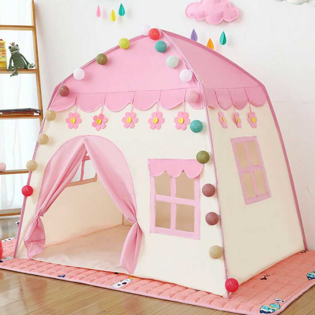 Collapsible Kids Play Tent Large Space Baby Tents Castle Indoor Themed Party