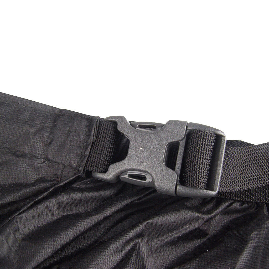 Multifunction Rain Poncho Outdoor Camping Hiking Climbing Waterproof Apron Black