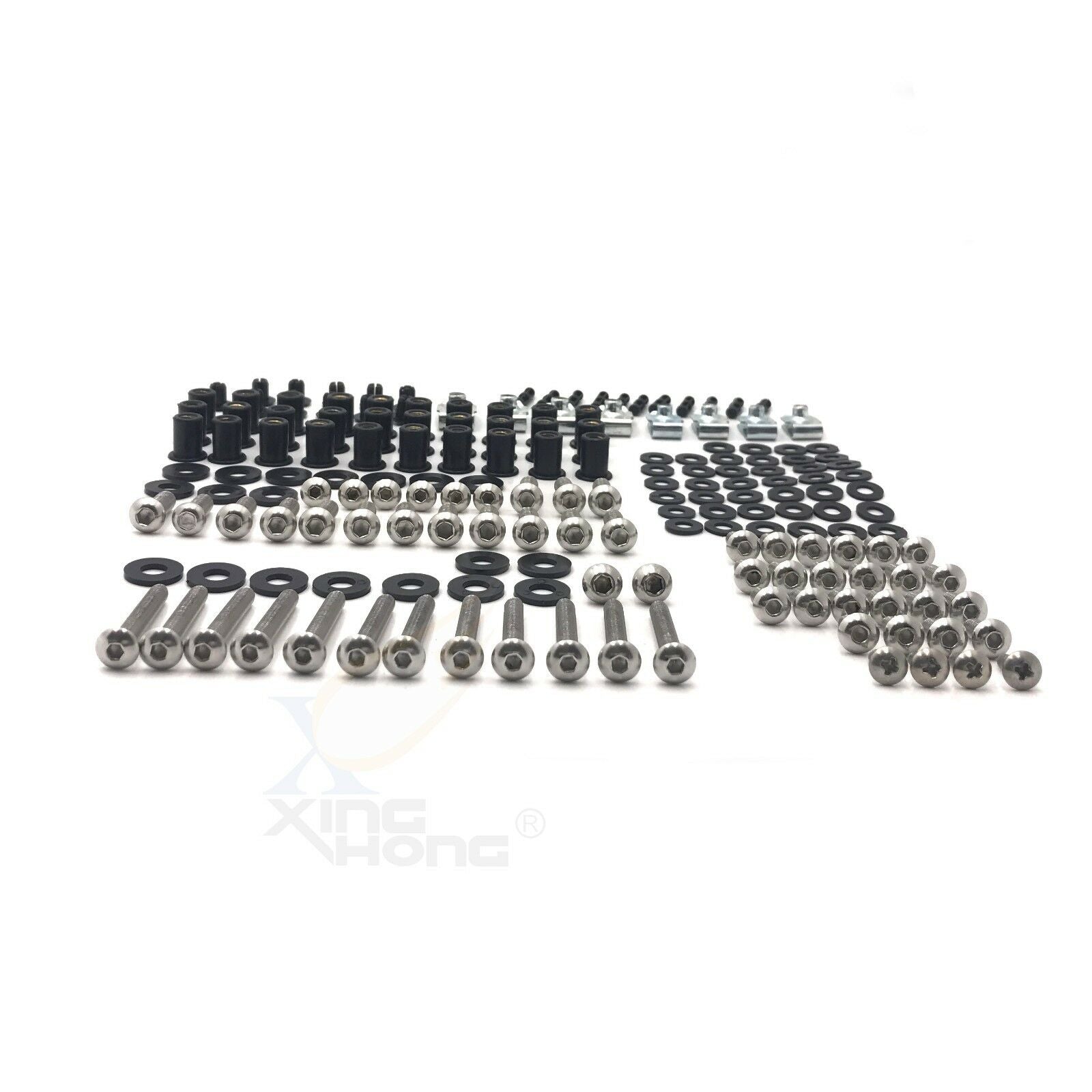 Complete Fairing Bolts Body Screws Kit for KAWASAKI Ninja ZX6R ZX-6R 2007-2008