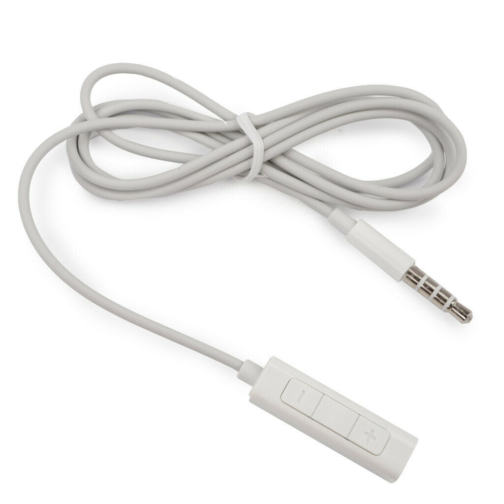 In Line Remote Adapter for iPod Shuffle Nano w Volume Control Headphone Cable