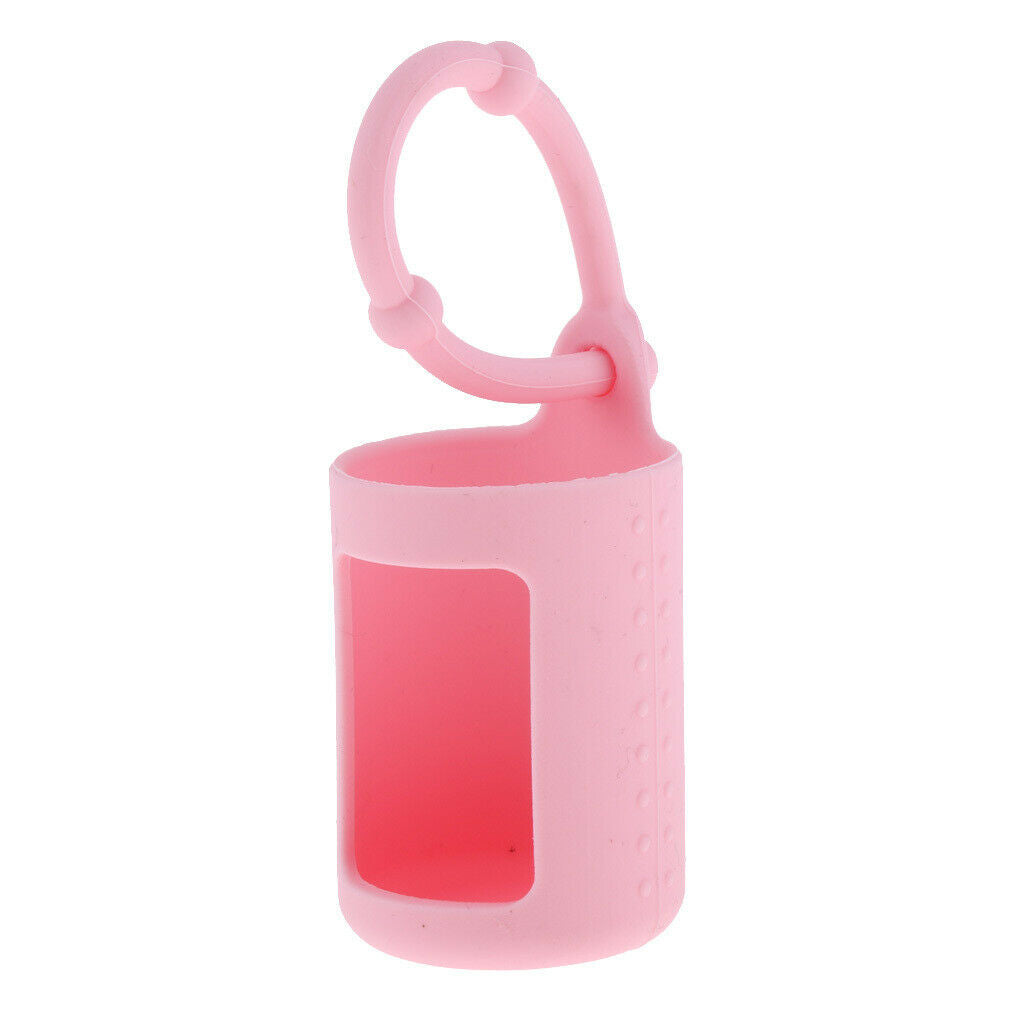 6pcs Silicone 15ml Roller Bottle Holder Sleeve Essential Oil Carrying Case