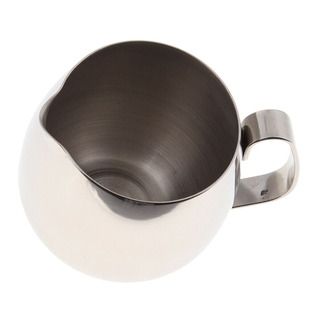 Espresso Milk Frothing Pitcher Stainless Steel Latte Art Coffee Jug 300ml