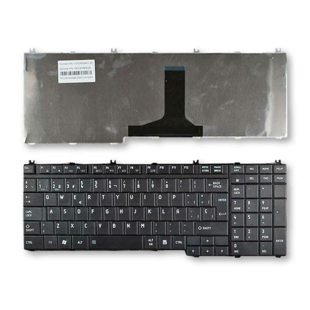 Spanish Keyboard  For   Satellite A500 A500D A505 A505D
