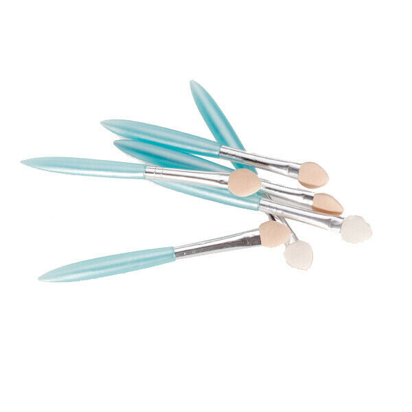 6 Pieces Disposable Portable Makeup Eyeshadow Eye Shade Sponge Brush Tools