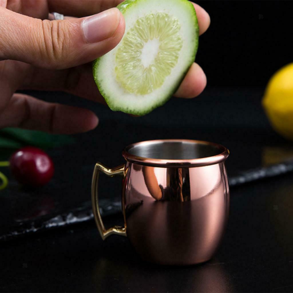 Set of 4, Mini Moscow Cup Barrel Coffee Espresso Cocktail Wine Beer Mug Gift