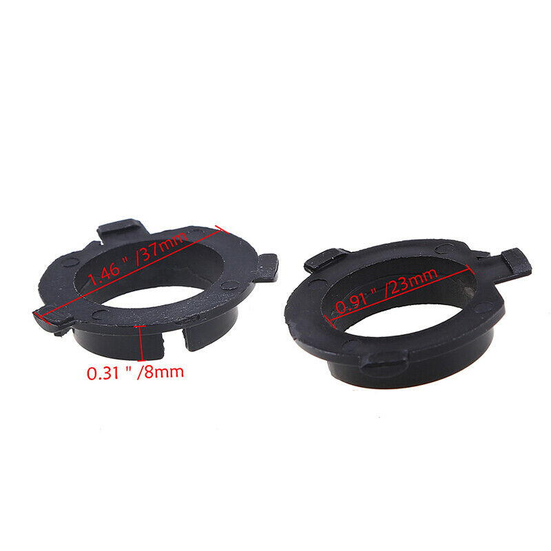 2PCS LED Headlight Bulb Holder Adapter Retainer Fit For Kia Sportage K3 K4 K5