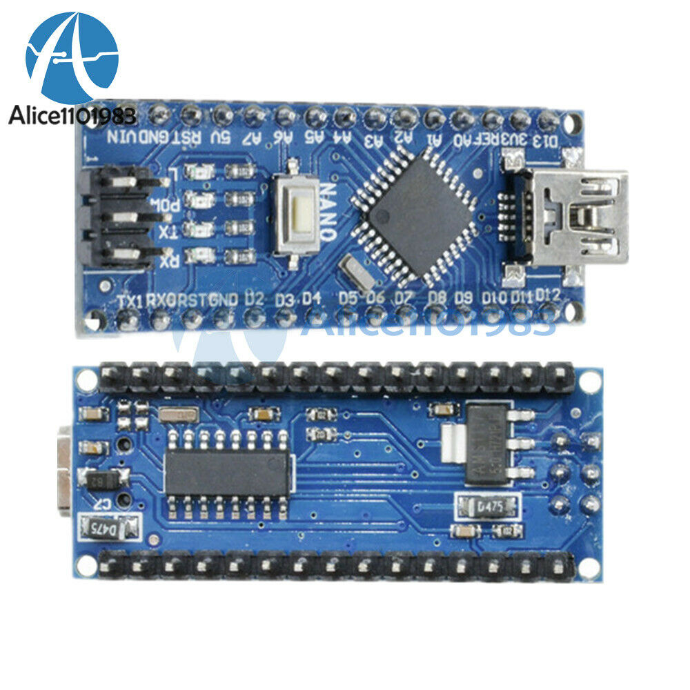 Mini USB Nano V3.0 CH340G ATmega328P-AU 5V 16M Micro-Controller For Arduino